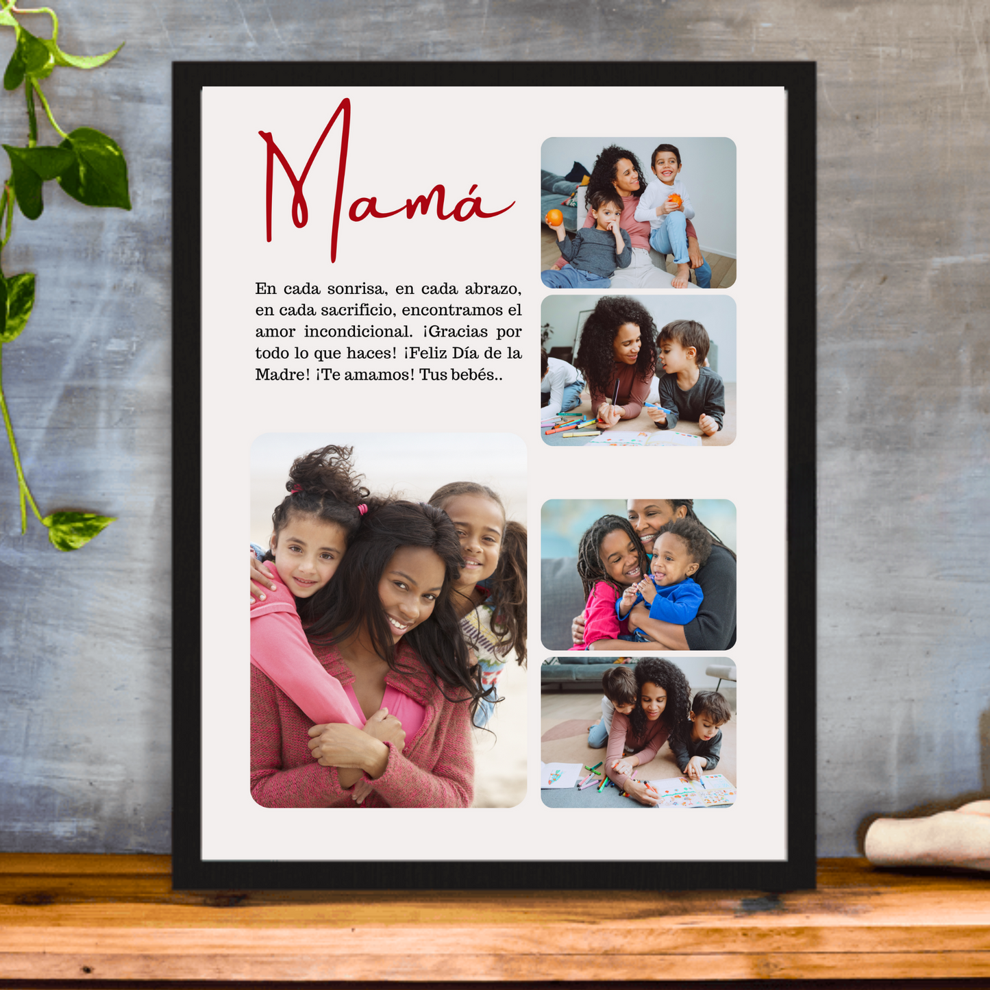 Cuadro Mamá Sonrisa