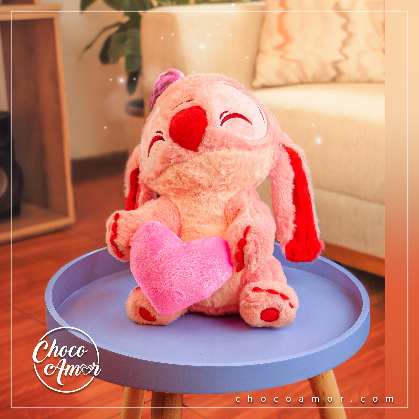 Pareja Stitch y Angela