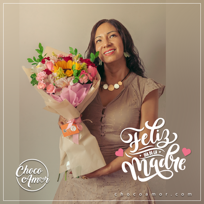 Caja Premium de Flores