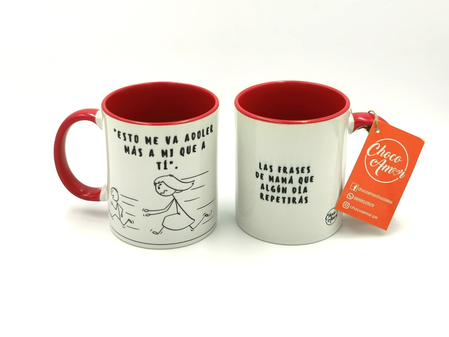 TAZAS 11 Oz.  FRASES DE MAMÁ
